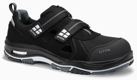 ELTEN-S1-Sicherheitssandale, IAN XXTP pro grey Easy, ESD, schwarz-grau
