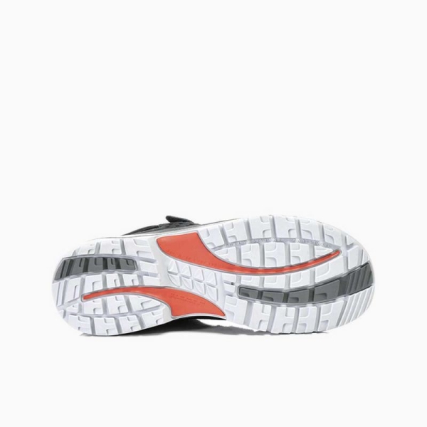 ELTEN-Footwear, S1-Arbeits-Berufs-Sicherheits-Sandalen, IMPULSE GREY EASY, ESD, schwarz/grau