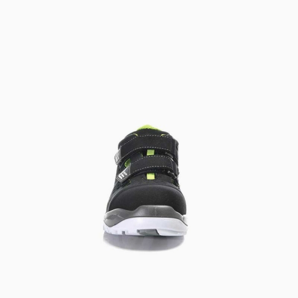 ELTEN-Footwear, S1P-Arbeits-Berufs-Sicherheits-Schuhe, Halbschuhe, IMPULSE GREEN EASY ESD, schwarz