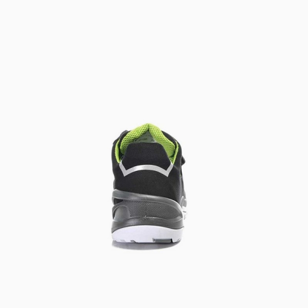 ELTEN-Footwear, S1P-Arbeits-Berufs-Sicherheits-Schuhe, Halbschuhe, IMPULSE GREEN EASY ESD, schwarz