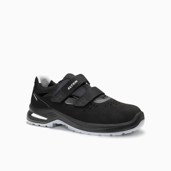 ELTEN Sicherheitssandale, RAY XXFIT black-grey Easy ESD S1 Typ 2