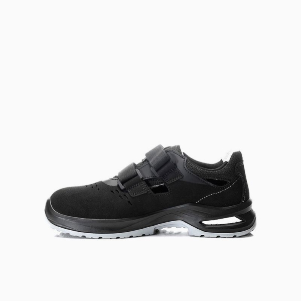 ELTEN Sicherheitssandale, RAY XXFIT black-grey Easy ESD S1 Typ 3