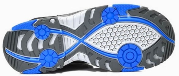 ELTEN-Footwear, S1-ERGO-ACTIVE-Arbeits-Berufs-Sicherheits-Sandalen, IMPULSE EA Easy, ESD, Fußtyp 3, blau