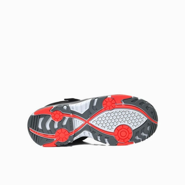 ELTEN-Footwear, S1P-ERGO-ACTIVE-Arbeits-Berufs-Sicherheits-Sandalen, ANTHONY Easy, ESD, Fußtyp 3, rot