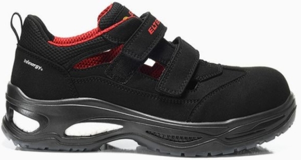 ELTEN-S1-Sicherheitssandale, OWEN, black Easy, ESD, schwarz