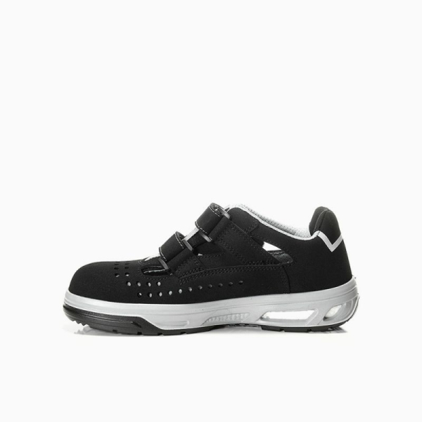 ELTEN Sicherheitssandale, IMPULSE XX10 black-grey Easy ESD S1