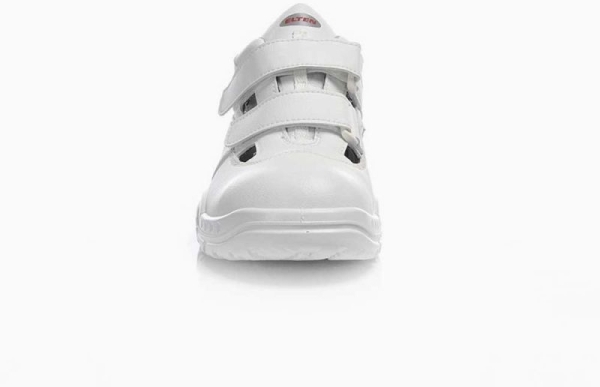 ELTEN-Footwear, S1-Arbeits-Berufs-Sicherheits-Sandalen, WHITE EASY LOW ESD, weiß