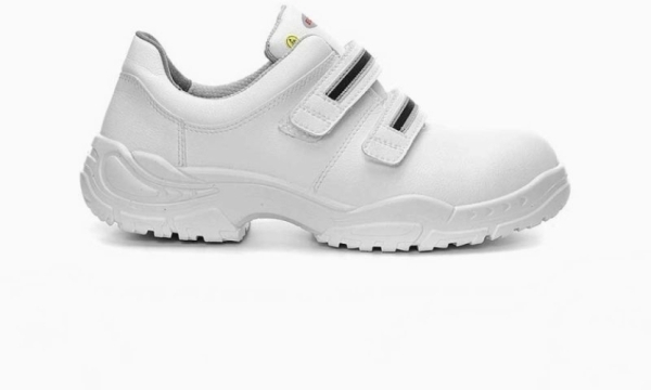 ELTEN-Footwear, Footwear, S3-Arbeits-Berufs-Sicherheits-Halbschuh, WHITE STRAP LOW ESD, weiß