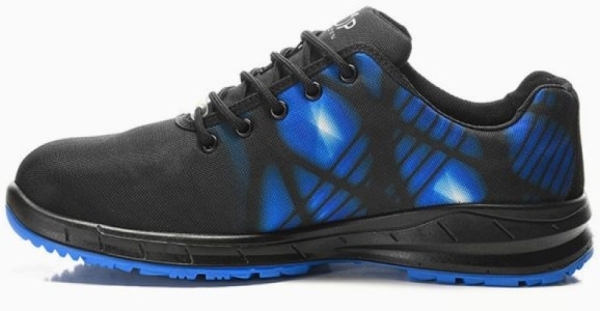 ELTEN-S3-Sicherheitshalbschuh, MATTIS XXSPORTS blue Low, ESD, schwarz-blau