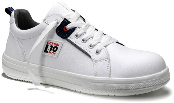 ELTEN-Footwear, S3-Arbeits-Berufs-Sicherheits-Schuhe, Halbschuhe, GHOST LOW ESD, weiß