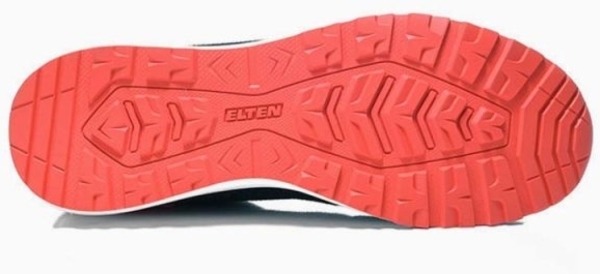 ELTEN-S1P, Sicherheitshalbschuhe, BATIS, black-red Low ESD, schwarz/rot