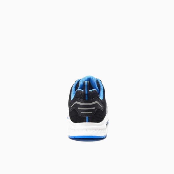 ELTEN-S1P, Sicherheitshalbschuhe, LIVAS, black-blue Low ESD, schwarz/blau