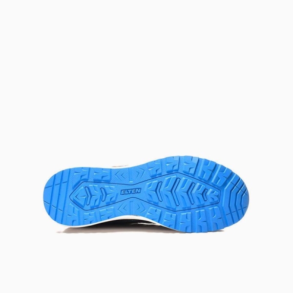 ELTEN-S1P, Sicherheitshalbschuhe, LIVAS, black-blue Low ESD, schwarz/blau