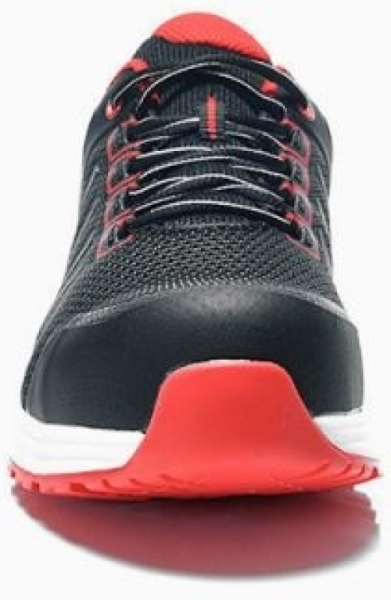 ELTEN-S1P, Sicherheitshalbschuhe, LIVAS, black-red Low ESD, schwarz/rot