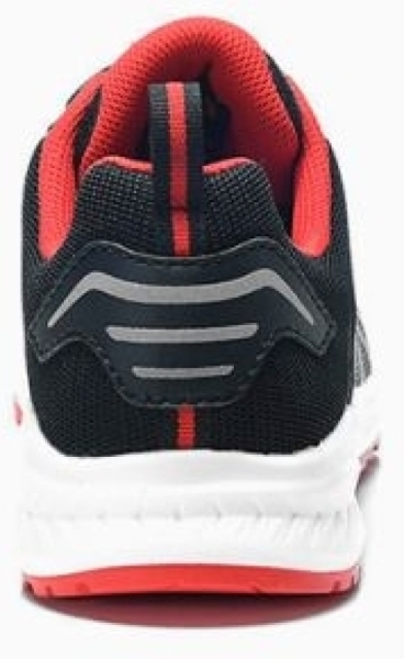 ELTEN-S1P, Sicherheitshalbschuhe, LIVAS, black-red Low ESD, schwarz/rot