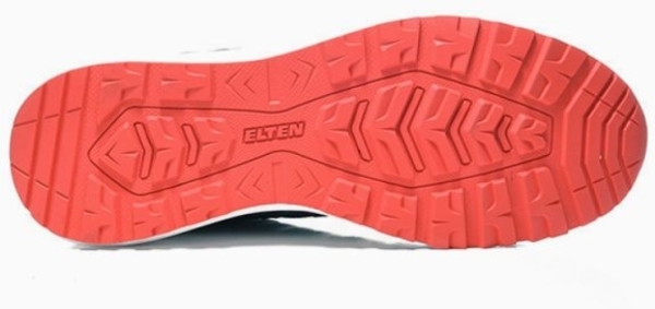 ELTEN-S1P, Sicherheitshalbschuhe, LIVAS, black-red Low ESD, schwarz/rot