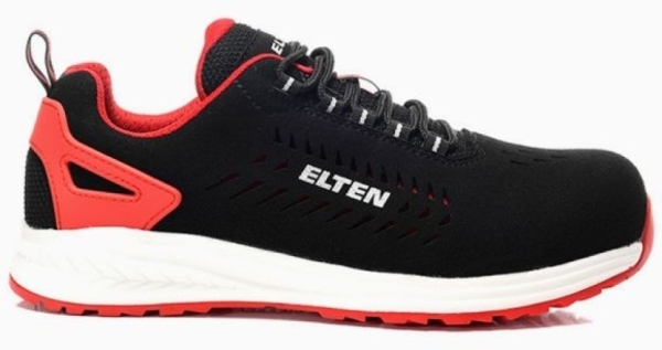 ELTEN-S1-Sicherheitshalbschuh, SHARKI red low, ESD, rot