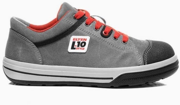 ELTEN-Footwear, S3-Arbeits-Berufs-Sicherheits-Schuhe, Halbschuhe, VINTAGE PIRATE LOW ESD, grau