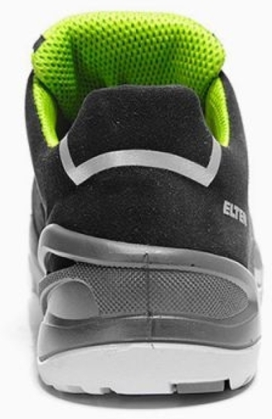 ELTEN-Footwear, S1P-Arbeits-Berufs-Sicherheits-Schuhe, Halbschuhe, IMPULSE GREEN LOW ESD, schwarz