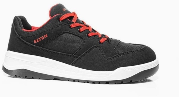 ELTEN-Footwear, S3-Arbeits-Berufs-Sicherheits-Schuhe, Halbschuhe, Maverick Black Low, Esd, schwarz
