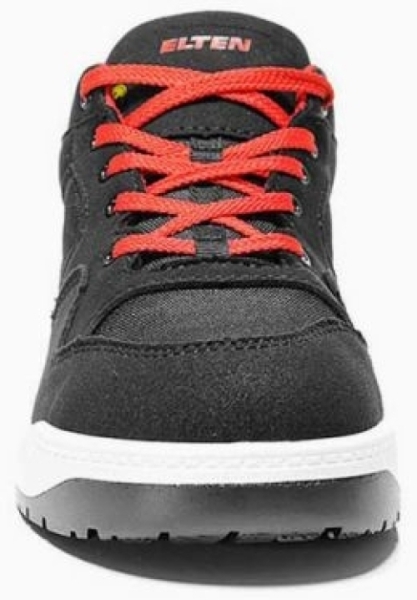 ELTEN-Footwear, S3-Arbeits-Berufs-Sicherheits-Schuhe, Halbschuhe, Maverick Black Low, Esd, schwarz