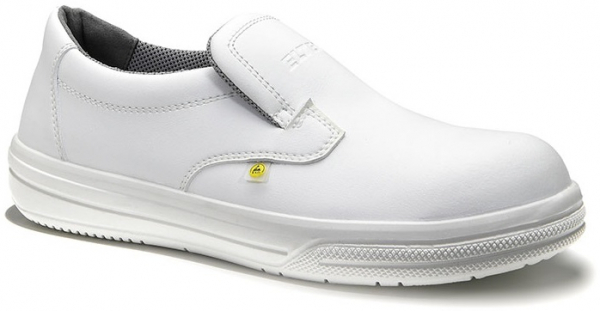 ELTEN-Footwear, S2-Arbeits-Berufs-Sicherheits-Slipper, PURE, Low, ESD, weiß