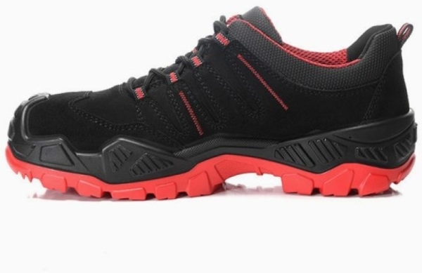 ELTEN-S3-Sicherheitshalbschuh, QUENTIN black-red low, ESD, schwarz-rot