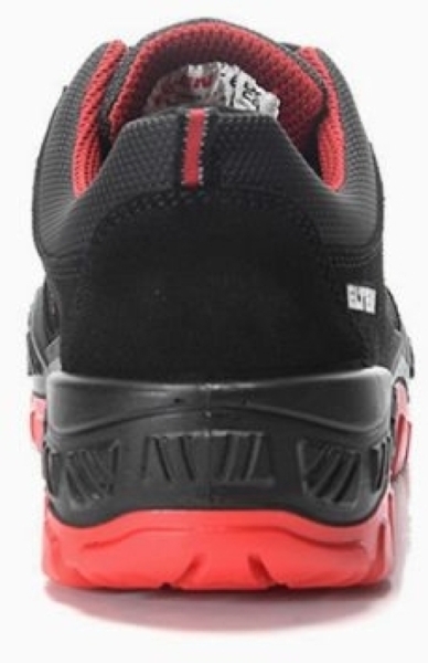 ELTEN-S3-Sicherheitshalbschuh, QUENTIN black-red low, ESD, schwarz-rot