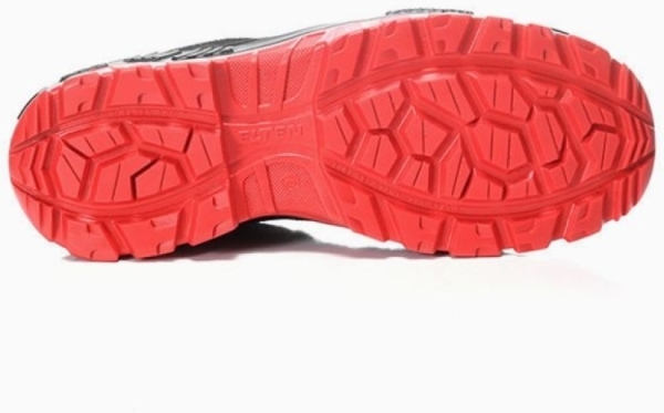 ELTEN-S3-Sicherheitshalbschuh, QUENTIN black-red low, ESD, schwarz-rot