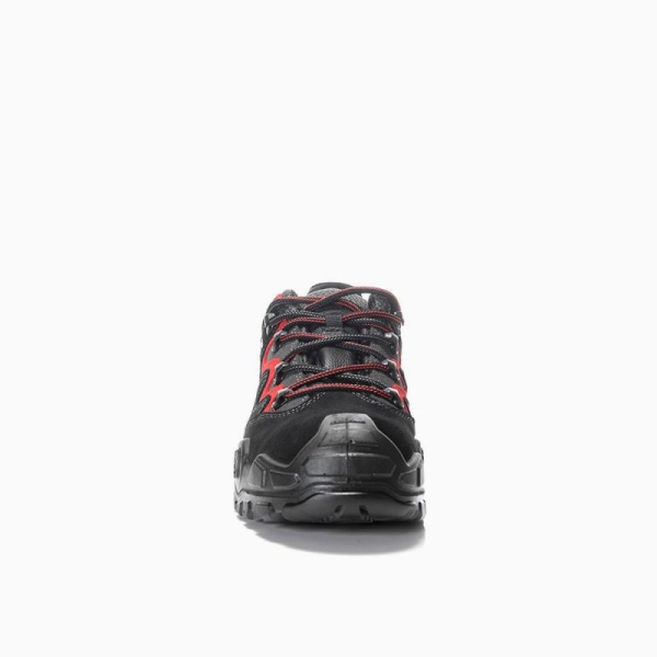ELTEN-S2-Sicherheitshalbschuh, MICK black-red low, ESD, schwarz-rot