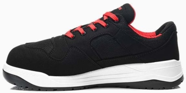 ELTEN-S1P, Sicherheitshalbschuhe, LAKERS M, black Low ESD, schwarz