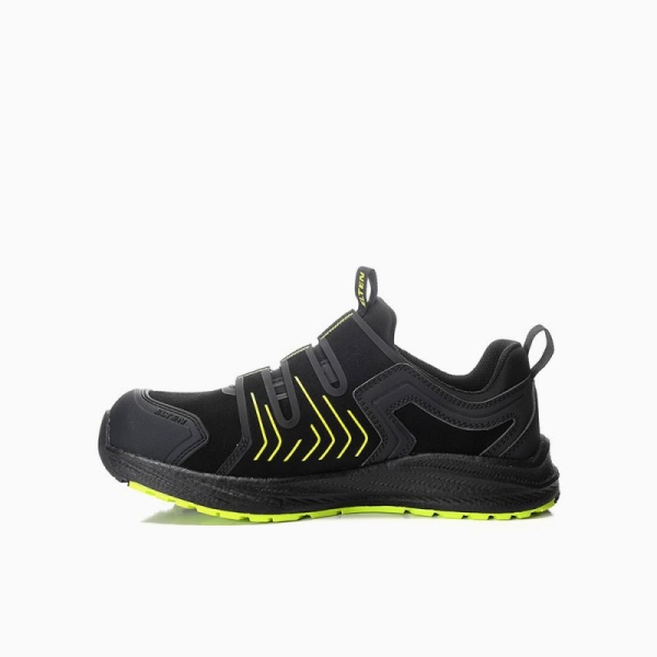 ELTEN Sicherheitshalbschuh, IVAR XXNF BOA® black-lime Low ESD S3S