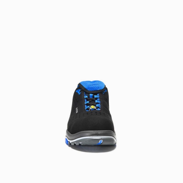 ELTEN-Footwear, S1-ERGO-ACTIVE-Arbeits-Berufs-Sicherheits-Schuhe, Halbschuhe, IMPULSE EA Low, ESD, Fußtyp 1, blau