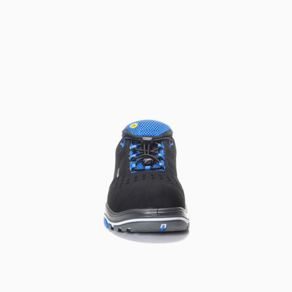 ELTEN-Footwear, S1-ERGO-ACTIVE-Arbeits-Berufs-Sicherheits-Schuhe, Halbschuhe, IMPULSE EA Low, ESD, Fußtyp 2, blau