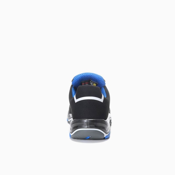 ELTEN-Footwear, S1-ERGO-ACTIVE-Arbeits-Berufs-Sicherheits-Schuhe, Halbschuhe, IMPULSE EA Low, ESD, Fußtyp 2, blau