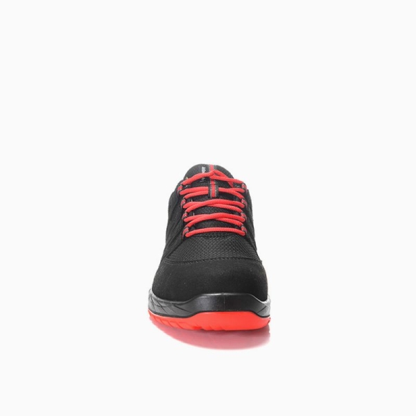 ELTEN Sicherheitshalbschuh, MADDOX Compo black-red Low ESD S3S