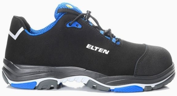 ELTEN-Footwear, S2-ERGO-ACTIVE-Arbeits-Berufs-Sicherheits-Schuhe, Halbschuhe, IMPULSE EA Low, ESD, Fußtyp 2, blau