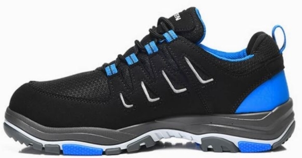 ELTEN-Footwear, S1P-ERGO-ACTIVE-Arbeits-Berufs-Sicherheits-Schuhe, Halbschuhe, WILLIAM Low, ESD, Fußtyp 2, blau