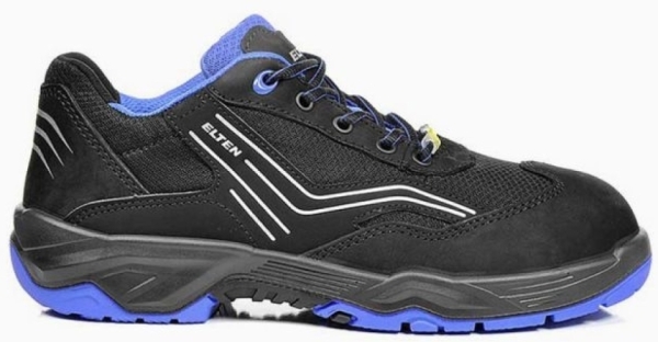 ELTEN-Footwear, S1-Arbeits-Berufs-Sicherheits-Schuhe, Halbschuhe, AMBITION BLUE LOW, ESD, blau