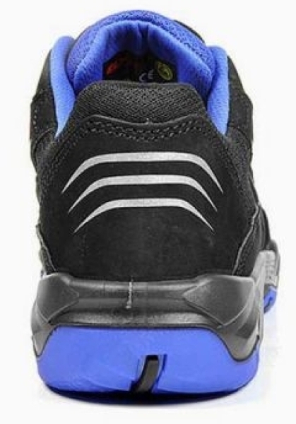 ELTEN-Footwear, S1-Arbeits-Berufs-Sicherheits-Schuhe, Halbschuhe, AMBITION BLUE LOW, ESD, blau