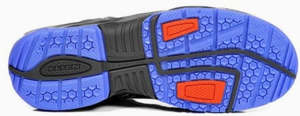 ELTEN-Footwear, S1-Arbeits-Berufs-Sicherheits-Schuhe, Halbschuhe, AMBITION BLUE LOW, ESD, blau