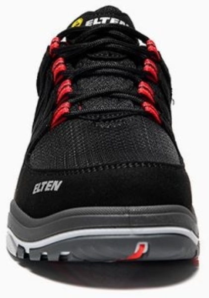 ELTEN-Footwear, S1P-ERGO-ACTIVE-Arbeits-Berufs-Sicherheits-Schuhe, Halbschuhe, WILLIAM Low, ESD, Fußtyp 1, red