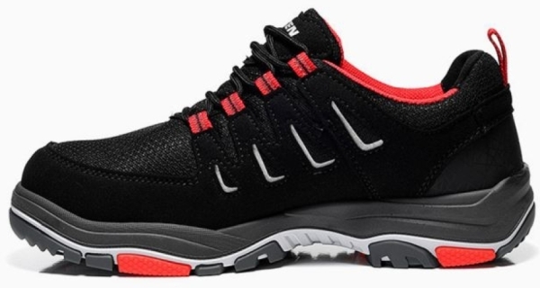ELTEN-Footwear, S1P-ERGO-ACTIVE-Arbeits-Berufs-Sicherheits-Schuhe, Halbschuhe, WILLIAM Low, ESD, Fußtyp 3, red