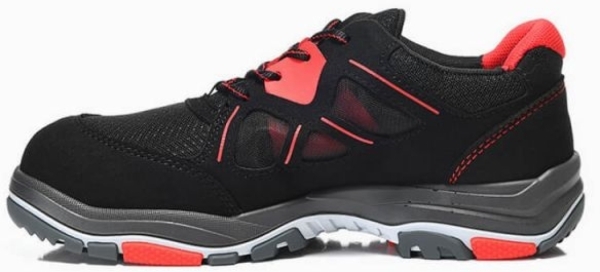 ELTEN-Footwear, S1P-ERGO-ACTIVE-Arbeits-Berufs-Sicherheits-Schuhe, Halbschuhe, ANTHONY Low, ESD, Fußtyp 1, rot
