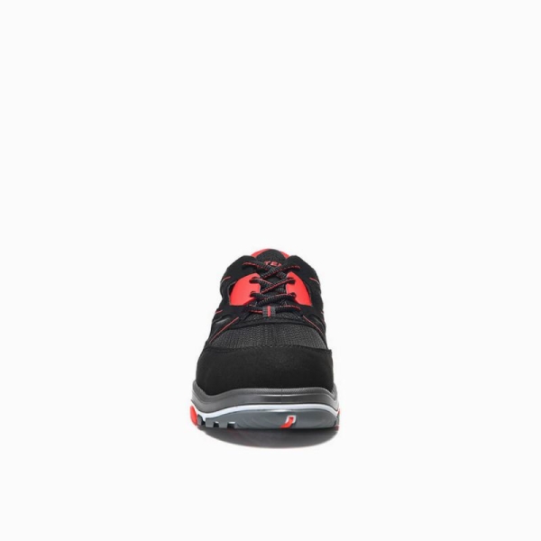 ELTEN-Footwear, S1P-ERGO-ACTIVE-Arbeits-Berufs-Sicherheits-Schuhe, Halbschuhe, ANTHONY Low, ESD, Fußtyp 2, rot