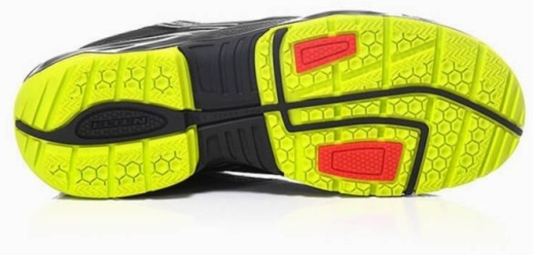 ELTEN-Footwear, S2-Arbeits-Berufs-Sicherheits-Schuhe, Halbschuhe, AMBITION BOA LOW, ESD, schwarz/gelb