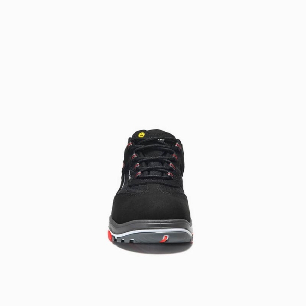 ELTEN-Footwear, S3-ERGO-ACTIVE-Arbeits-Berufs-Sicherheits-Schuhe, Halbschuhe, MATTHEW TPU Low, ESD, Fußtyp 2, schwarz