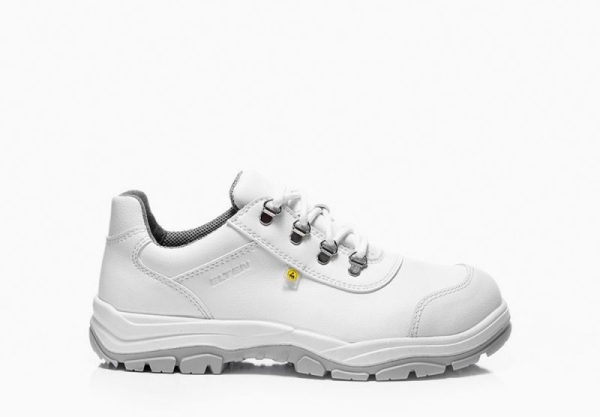 ELTEN-S2-Sicherheitshalbschuh, DEAN RUBBER white low, ESD, Typ 2, weiß
