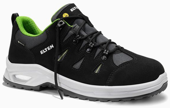 ELTEN-S2-Sicherheitshalbschuh RIWEMO XXP GTX black-green Low ESD S2 WR CI
