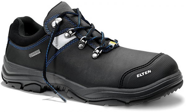 ELTEN-Footwear, S3-ERGO-ACTIVE-Arbeits-Berufs-Sicherheits-Schuhe, Halbschuhe, MASON Pro GTX Low, ESD, Fußtyp 2, schwarz